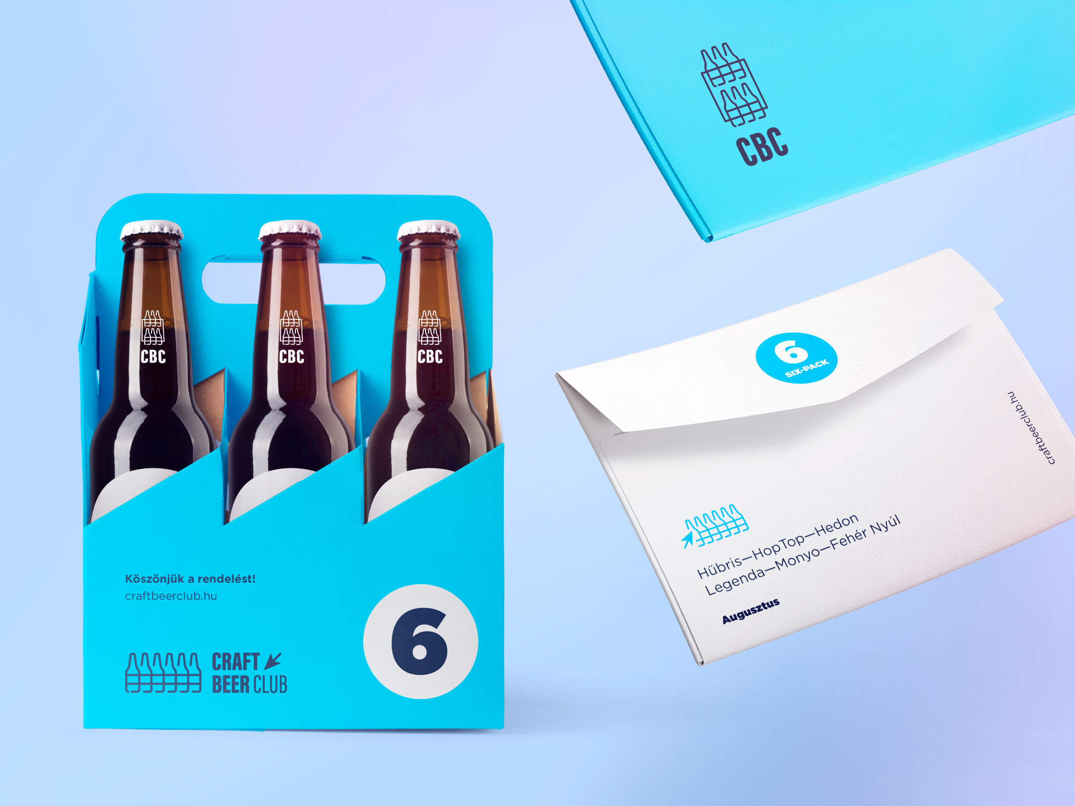 Craft Beer Club six-pack concept